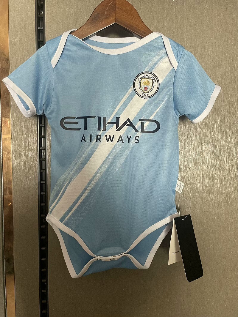Manchester City 25/26 Baby Home Soccer Jersey